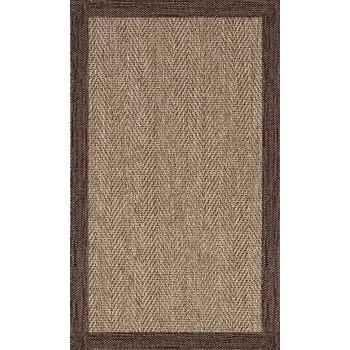 Covor bej lavabil 50x80 cm Daphne - Vitaus imagine