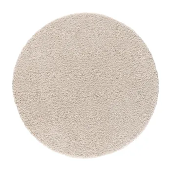 Covor bej rotund o 130 cm Norge - Universal imagine
