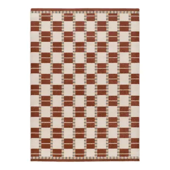 Covor bej/teracota 133x190 cm Astra - Universal imagine