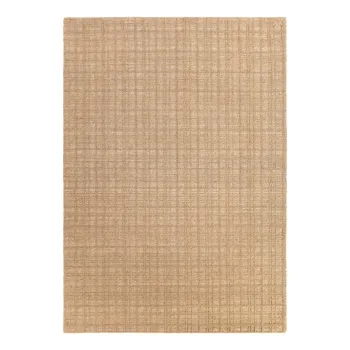 Covor bej tesut manual din amestesc de lana 120x170 cm Thatch Honey - Asiatic Carpets imagine