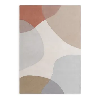 Covor bej tesut manual din lana 160x230 cm Hackney Clarissa - Ted Baker imagine