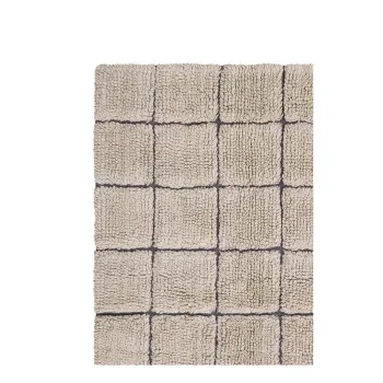 Covor bej tesut manual din lana 170x240 cm Mosaic Sandstone - Lorena Canals imagine