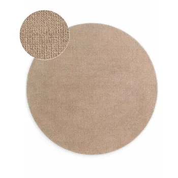 Covor bej tesut manual rotund din lana o 200 cm Greenwich - Ted Baker imagine