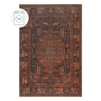 Covor burgundy lavabil 152x230 cm Nico Global - Flair Rugs imagine