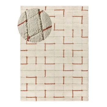 Covor caramiziu-crem 80x150 cm Brenda - Universal imagine