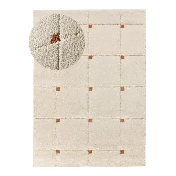 Covor caramiziu-crem 80x150 cm Brenda - Universal imagine