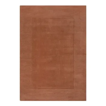 Covor caramiziu din lana 120x170 cm - Flair Rugs imagine