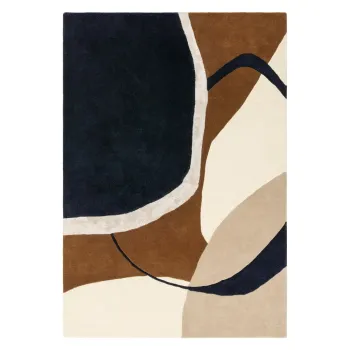 Covor caramiziu handmade din lana 200x300 cm Matrix - Asiatic Carpets imagine