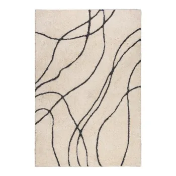 Covor crem 120x170 cm Flow - Flair Rugs imagine