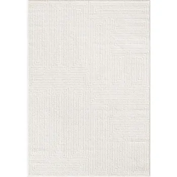Covor crem 120x170 cm Labyrinth - ESTE imagine