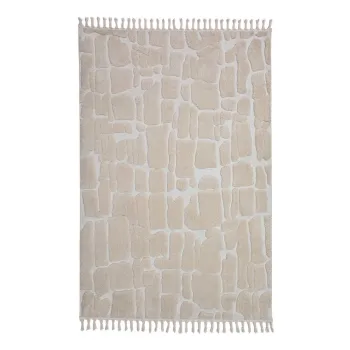 Covor crem 133x190 cm Esra Cobbled aEURFlair Rugs imagine