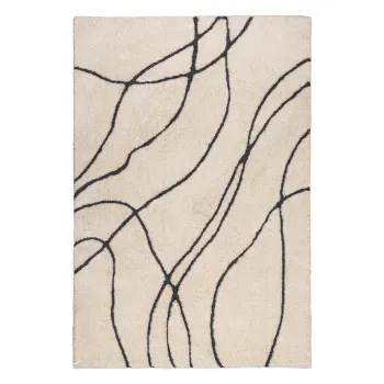 Covor crem 160x230 cm Flow - Flair Rugs imagine