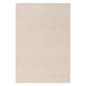 Covor crem din lana 160x230 cm Hague - Asiatic Carpets imagine