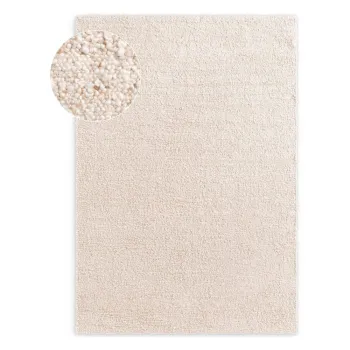 Covor crem E>esut manual din material bouclA(C) 120x170 cm Notting Hill Portobello aEURTed Baker imagine