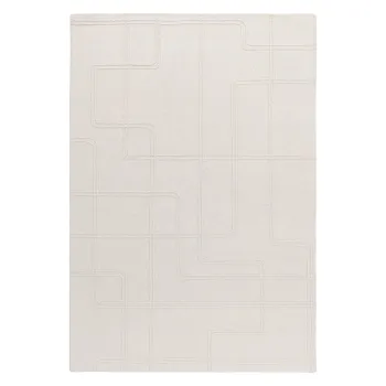 Covor crem handmade din lana 120x170 cm Ada - Asiatic Carpets imagine