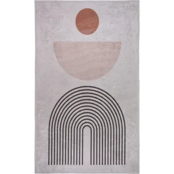 Covor crem lavabil 120x160 cm - Vitaus imagine