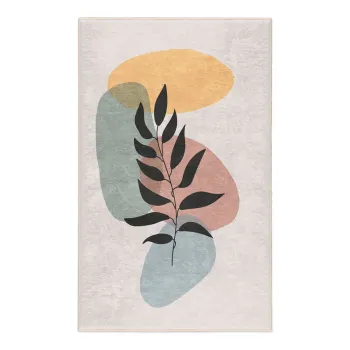 Covor crem lavabil 120x180 cm Illustrated Autumn - Mila Home imagine