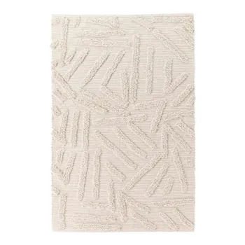 Covor crem lavabil 60x90 cm Athena - douceur d'interieur imagine