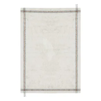 Covor crem lavabil/tesut manual din bumbac 170x240 cm Cuisine Natural - Lorena Canals imagine