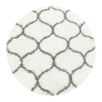 Covor crem rotund o 160 cm Salsa - Ayyildiz Carpets imagine