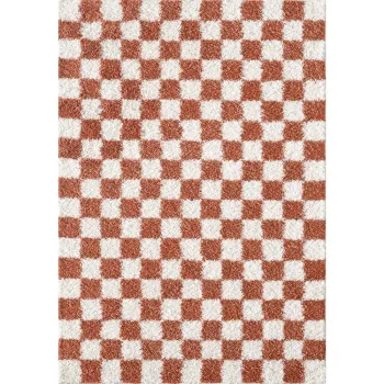 Covor crem/teracota 80x150 cm Grida - ESTE imagine