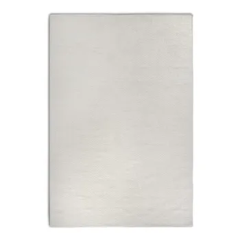 Covor crem tesut manual din amestesc de lana 160x230 cm Pradesh Natural White - Elle Decoration imagine