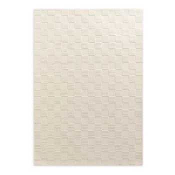 Covor crem tesut manual din lana 120x170 cm Scala - Villeroy&Boch imagine