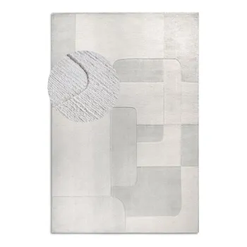 Covor crem tesut manual din lana 190x280 cm Charlotte - Villeroy&Boch imagine