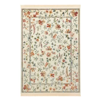 Covor cu bumbac Nouristan Oriental Flowers, 160 x 230 cm, galben imagine