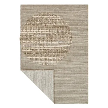 Covor de exterior bej 170x120 cm Gemini - Elle Decoration imagine