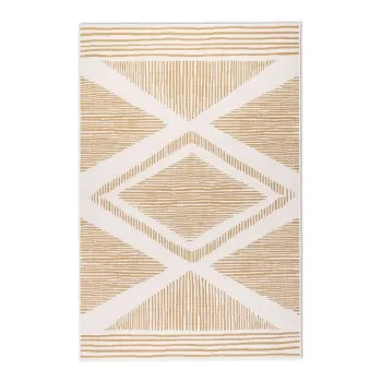 Covor de exterior galben ocru/crem 80x150 cm Gemini - Elle Decoration imagine