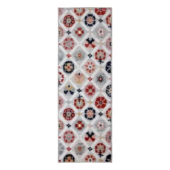 Covor de exterior gri tip traversa 230x80 cm Flora - Flair Rugs imagine