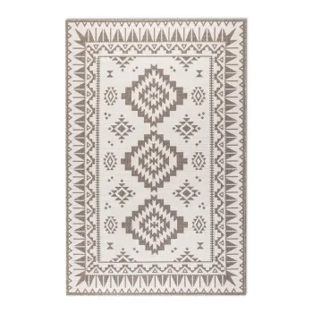 Covor de exterior maro/crem 80x150 cm Gemini - Elle Decoration imagine