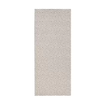 Covor de exterior NORTHRUGS Karo, 80 x 200 cm, gri imagine