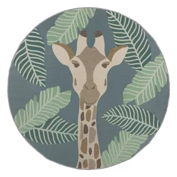 Covor de exterior verde rotund o 160 cm Eric - Flair Rugs imagine