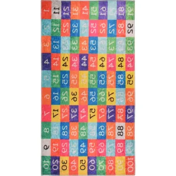 Covor de joaca pentru copii lavabil 80x120 cm One to Hundred - Vitaus imagine