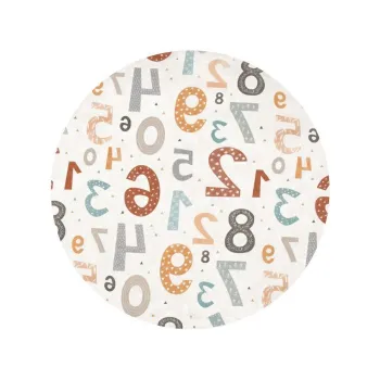 Covor de joaca pentru copii lavabil o120 cm Happy Numbers - Mila Home imagine