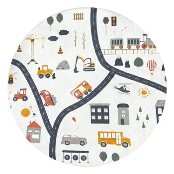 Covor de joaca pentru copii lavabil o120 cm World Around Me - Mila Home imagine