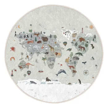 Covor de joaca pentru copii lavabil o150 cm Big World - Mila Home imagine