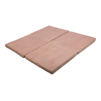 Covor de joaca pentru copii roz 120x120 cm - Meowbaby imagine