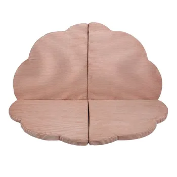 Covor de joaca pentru copii roz 160x160 cm - Meowbaby imagine