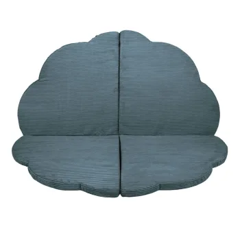 Covor de joaca pentru copii turcoaz 160x160 cm - Meowbaby imagine