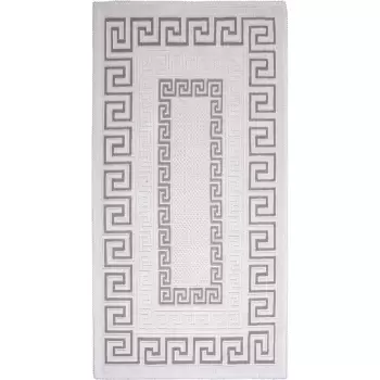 Covor din bumbac Vitaus Versace, 100 x 150 cm, taupe imagine