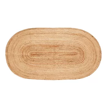 Covor din iuta natural 100x200 cm Sage - H?bsch imagine