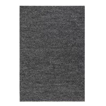 Covor din lana Flair Rugs Minerals, 120 x 170 cm, gri inchis imagine