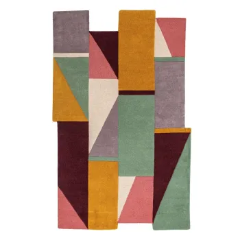 Covor E>esut manual din lAcnA150x240 cm Shuffle Shaped aEURFlair Rugs imagine