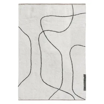 Covor fildes lavabil din bumbac 140x200 cm Shadow - Mette Ditmer Denmark imagine