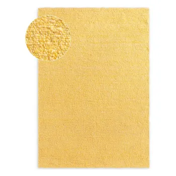 Covor galben E>esut manual din material bouclA(C) 120x170 cm Notting Hill Portobello aEURTed Baker imagine
