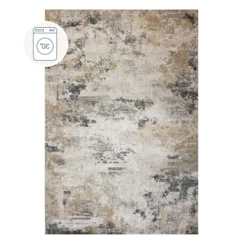 Covor grej lavabil 115x170 cm Lila Abstract - Flair Rugs imagine