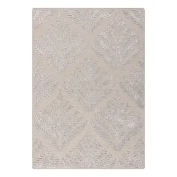 Covor grej tesut manual din amestesc de lana 120x170 cm Sloane - Flair Rugs imagine